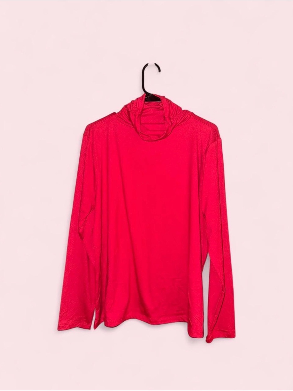 Women’s Red Long-Sleeve Turtleneck & Legging Set